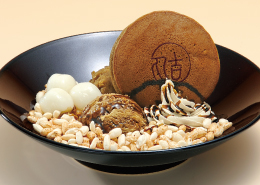 名物 焙じ茶パフェ「焙楽」