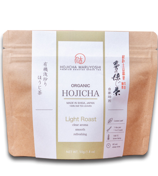 4082 有機浅炒りほうじ茶 50g 1,134円(税込)