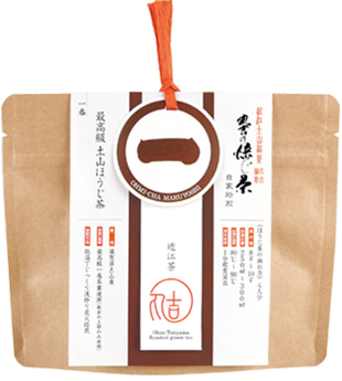 一番「最高級 土山ほうじ茶」パッケージ(袋)