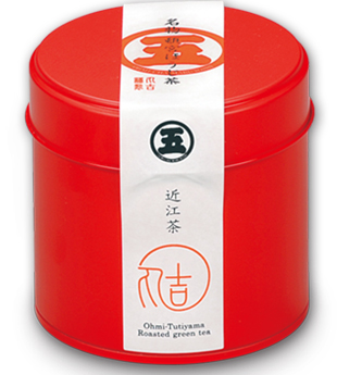五番「名物頓宮ほうじ茶」吉祥パッケージ(缶)