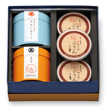 4826 季節商品 ほうじ茶・お菓子詰合せ